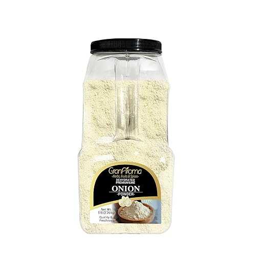 GranAroma Onion Powder, Versatile Seasoning, Soups \u0026 Pastas (80 Ounce)