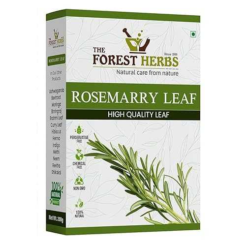 Generic Rosemary Dried Leaves - 200gm / Clean \u0026 Sorted Dry Rosemary Leaves for hair growth \u0026 Food (200.00 g (Pack of 1))