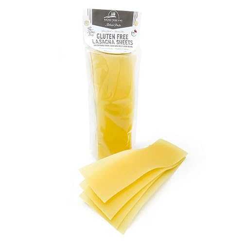 Sogno Toscano GLUTEN FREE Lasagna Sheets - SLOW Dried - Bronze Dies - Artisan PASTA, GMO FREE, FROM NAPOLI ITALY - 17.6 薬局衡オンス