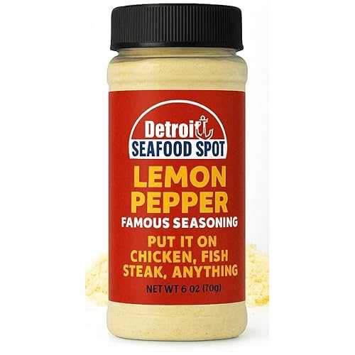 Generic Detroit Seafood Spot Lemon Pepper Seasoning (4 pack)