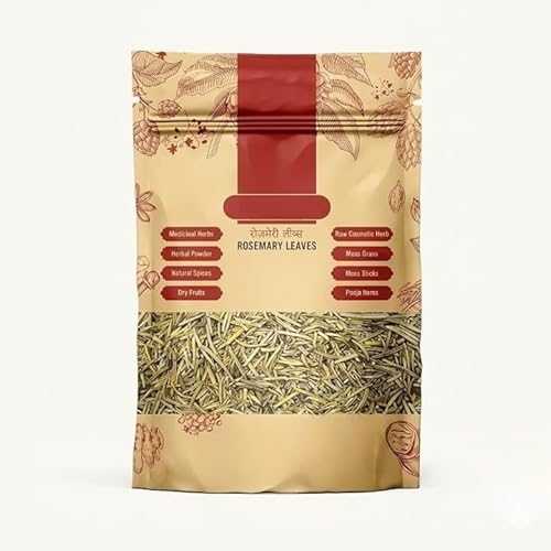 Generic Rosemary Dried Leaves 100g For Hair Care \u0026 Hair Growth Support / Perfect for Seasoning Pasta, Soups, Salads \u0026 Herbal Tea