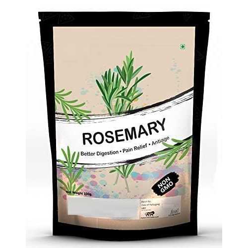 Generic RF Organic Rosemary Leaves 100 Gm For Seasoning / For Hair \u0026 Skin / Culinary Use And Reducing Stress