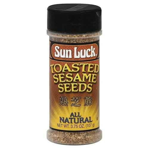 SUN LUCK Ssnng Sesame Seed Tstd 3.75 OZ (Pack Of 6) - Pack Of 6