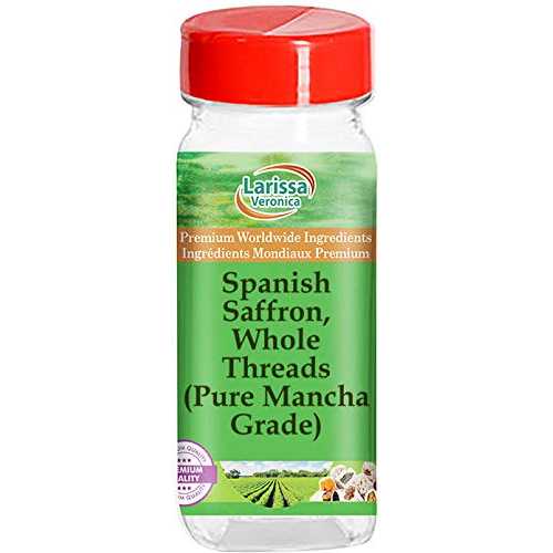 Larissa Veronica Spanish Saffron, Whole Threads (Pure Mancha Grade) (4 grams, ZIN: 528471)