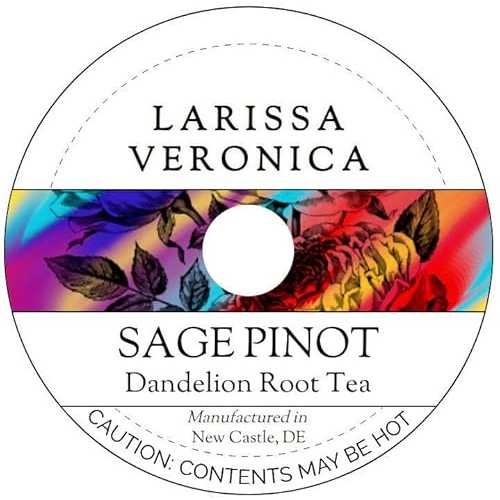 Larissa Veronica Sage Pinot Dandelion Root Tea (Single Serve K-Cup Pods) (12 pods, ZIN: 577859)