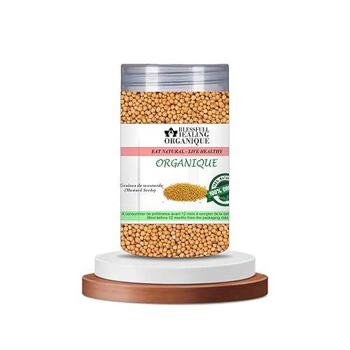 Blessfull Healing Organic Mustard Seeds 100 Gram