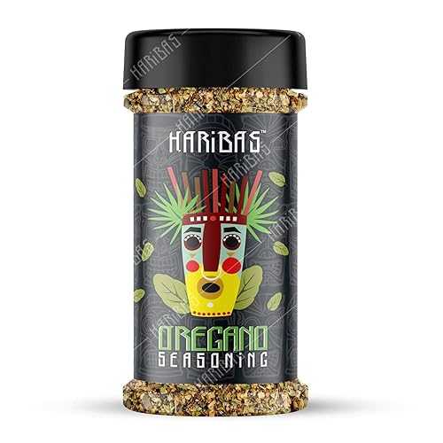 Blessfull Healing HARIBAS Oregano Seasoning Mix ( Oregano Mix Seasoning インチ Sprinkler Bottle ) Pizza Seasoning for Kitchen Pizza, Pasta and Italian Food (100 Grams)_Packing May Vary