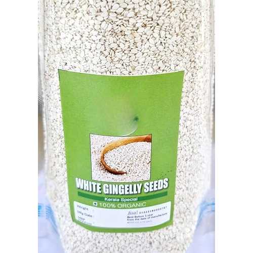 Generic Organic White Til Seeds/White Gingelly Seeds/White Sesame Seeds - 250Gm
