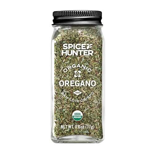 Spice Hunter Organic Oregano, 0.45 Ounce (Pack of 6)