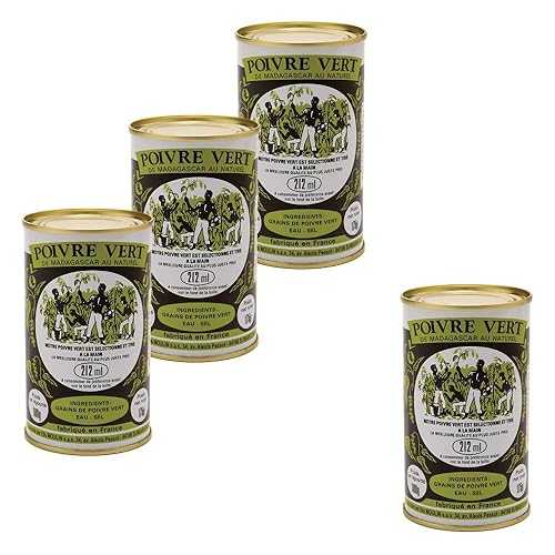 Generic Dechoix Madagascar Green Peppercorns In Brine, 7 薬局衡オンス, 4 Pack
