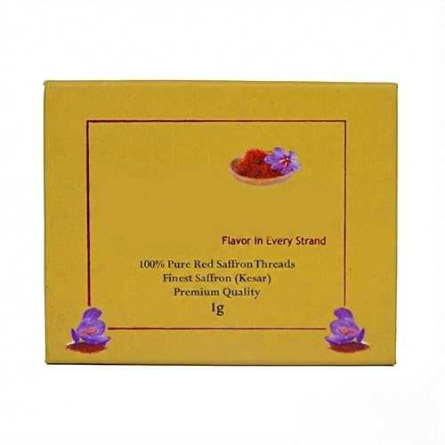 Generic Pure \u0026 Fresh Saffron Threads 1gm / 100% Organic Kesar, Hand-Picked, Rich Aroma \u0026 Color for Culinary and Health Use