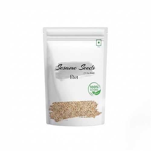 Generic White Sesame Seeds 100G,Plant Protein / White Till For Eating