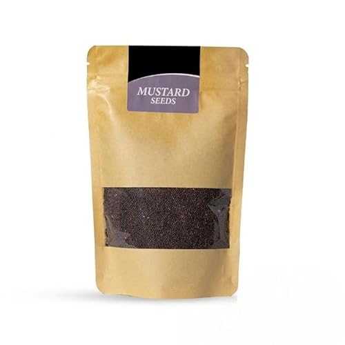 Generic Black Mustard Rai Seeds Small, Sarson Dana Indian Spice Gluten Free (227 Gram)