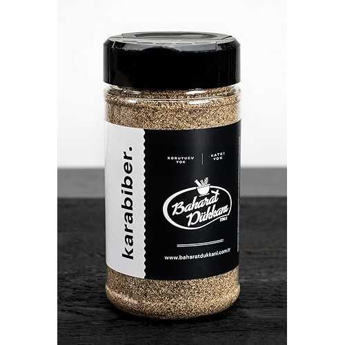 SODEF Black Peppercorns (Ground) 5.3 薬局衡オンス - Premium Turkish Ground Pepper for Grinders \u0026 Seasoning - Gluten-Free, - Adds Bold Flavor to Dishes