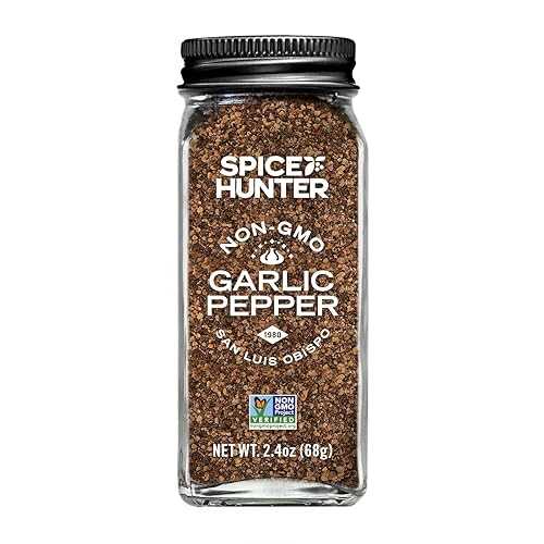 Spice Hunter Garlic Pepper Blend, 2.4 Ounce (Pack of 6)