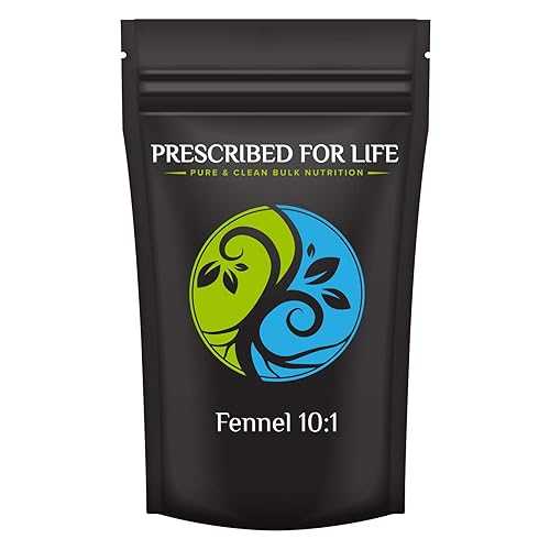 Prescribed For Life Fennel Seed 10:1 Extract Powder / Fennel Seed Supplement / Breast Milk Supply Supplement / Fennel Extract Powder / Gluten Free, Vegan, Non-GMO, 2 kg