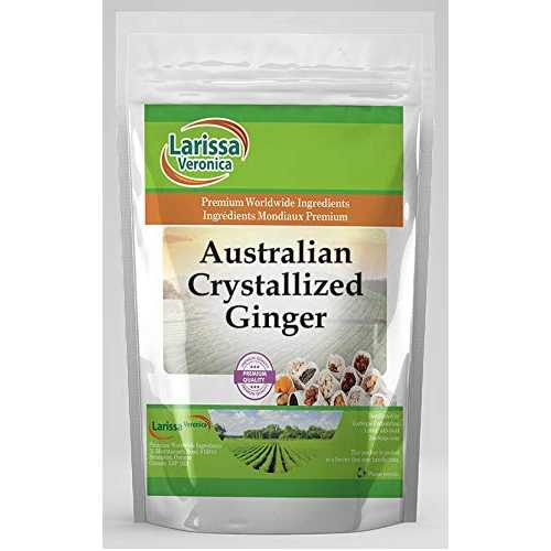 Larissa Veronica Australian Crystallized Ginger (16 薬局衡オンス, ZIN: 528732)