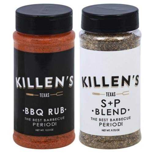 Killen\u0027s Texas BBQ Rub with S+P Blend Seasoning Set