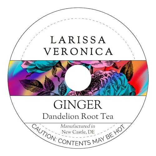 Larissa Veronica Ginger Dandelion Root Tea (Single Serve K-Cup Pods) (12 pods, ZIN: 572803)