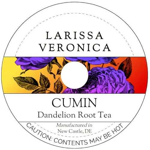 Larissa Veronica Cumin Dandelion Root Tea (Single Serve K-Cup Pods) (12 pods, ZIN: 572451)