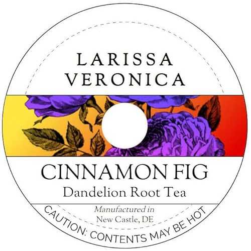 Larissa Veronica Cinnamon Fig Dandelion Root Tea (Single Serve K-Cup Pods) (12 pods, ZIN: 575379)