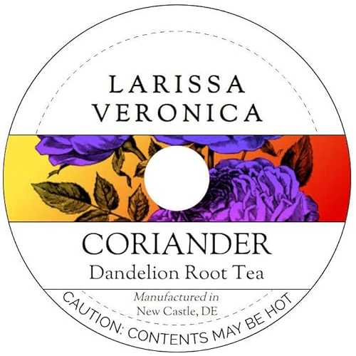 Larissa Veronica Coriander Dandelion Root Tea (Single Serve K-Cup Pods) (12 pods, ZIN: 572339)