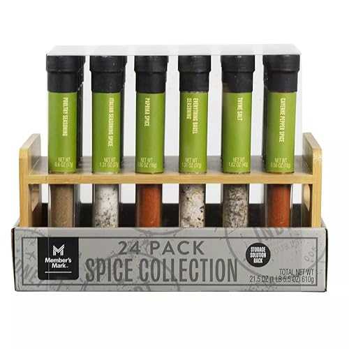 Member\u0027s Mark Gourmet Rubs and Spice Rack, 24 Count