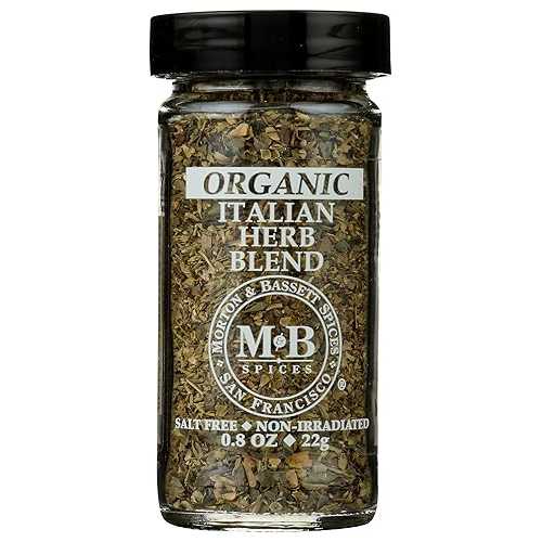 Morton \u0026 Bassett Italian Herb Blend Spice, Salt Free, 0.8 Ounces (Pack Of 3)