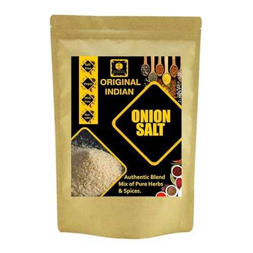 EDZZEL Unique Premium Indian Natural Onion Salt -100 GRAM