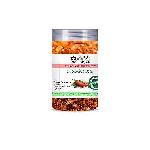 Blessfull Healing Organic Habanero Ground Pepper 100 Gram