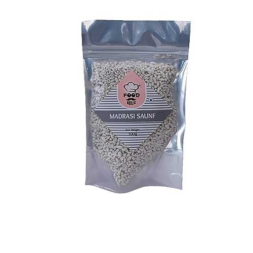 Blessfull Healing Foodholic Peppermint Mouth Freshener White Sweet Fennel Seeds Mukhwas (Madrasi Saunf) (200 Gm)_Packing May Vary