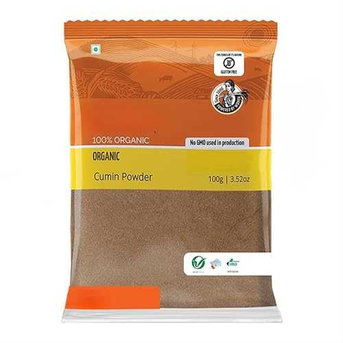 Generic Organic 100% Organic Cumin Powder, Non Preservatives Cumin Whole - 100 gm