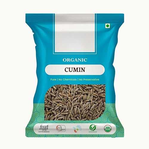 Generic Organic Whole Cumin Seeds/Jeera 100% Vegan, Gluten Free / Quality Indian Spice, Fresh Organic Jeera - 100 gm
