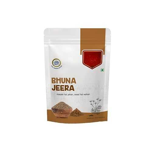 Generic Fresh and Natural Roasted Cumin Powder, Bhuna Jeera Powder / Indian Spice Masala / Zero Additives And Preservatives - 200 gm