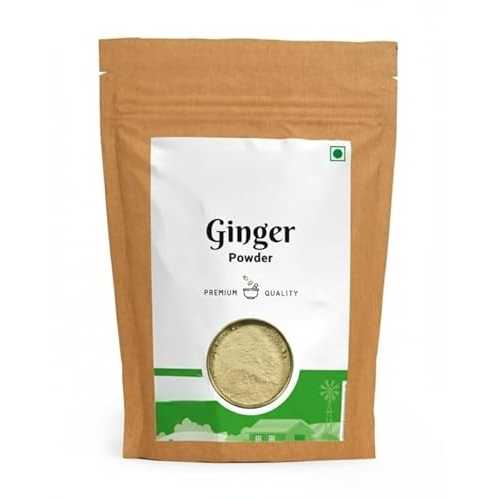 Generic Ginger Powder Organic Dry Ginger Powder Saunth Ground Sonth Hand Pounded For Cooking Baking \u0026 Tea -100 gm