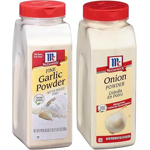 McCormick Garlic and Onion Powder Bundle, 43 薬局衡オンス