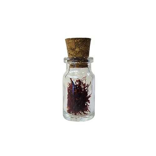 Generic Turkish Safranbolu Superior Saffron Threads (Super Negin) First-Class Saffron Spice for Paella, Risotto, Tea and all Culinary Uses,(0,3g), In a Glass Jar