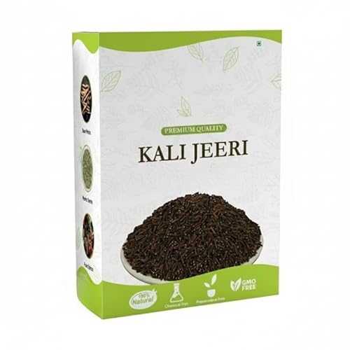 Generic UV Natural Kaali Jeeri - Kadwa Jeeri - Kali jiri- Black Jeera - Kali Jeeri- Kala Jeera - Bitter Cumin (100 Gram)