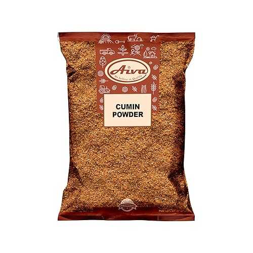 AIVA WE BELIEVE IN QUALITY Aiva Cumin Ground Powder (Indian Jeera) 14 薬局衡オンス Pack of 20