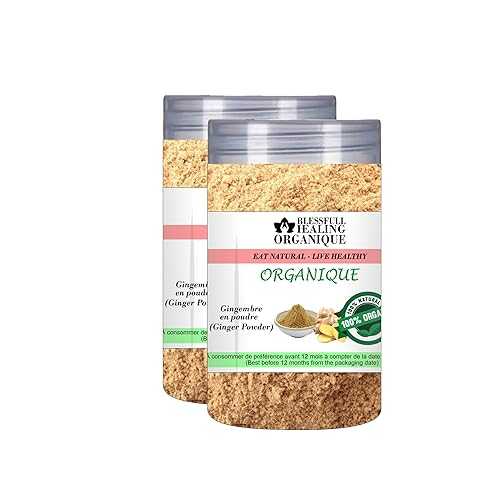 Blessfull Healing Organic Ginger Powder 100 Gram (3.52 薬局衡オンス) Each (Pack Of 2) \u003d 200 Grams, Vegan