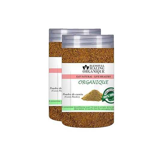 Blessfull Healing Organic Cumin Powder 100 Gram (3.52 薬局衡オンス) Each (Pack Of 2) \u003d 200 Grams, Vegan
