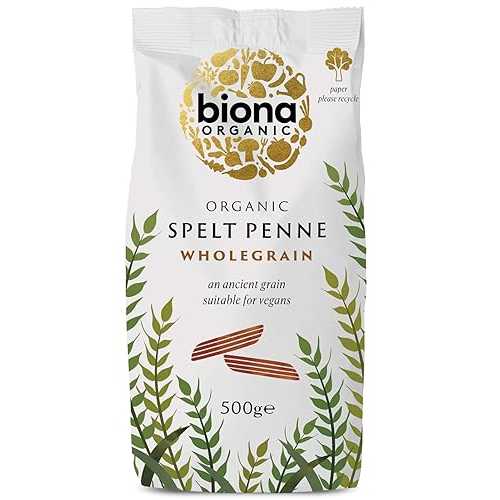 BIONA Organic Spelt Penne, 500 GR