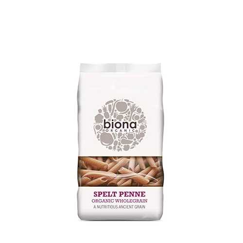 Biona Organic Wholemeal Spelt Penne 500g-2 Pack