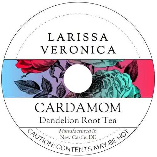 Larissa Veronica Cardamom Dandelion Root Tea (Single Serve K-Cup Pods) (12 pods, ZIN: 571763)