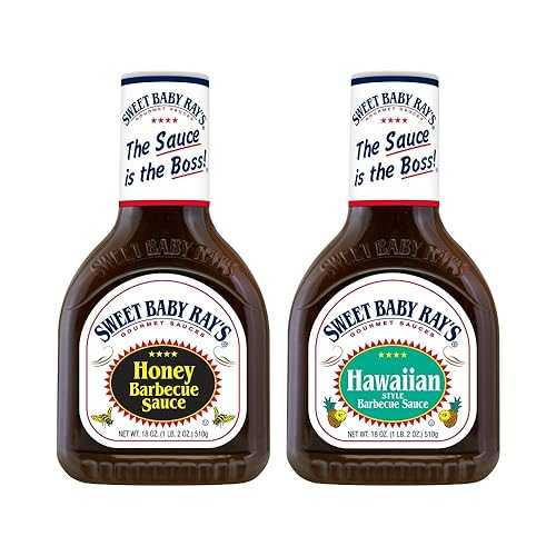 Ken\u0027s Steak House Sweet Baby Ray\u0027s Variety Pack Dipping Sauces (Honey Barbecue + Hawaiian Barbecue)