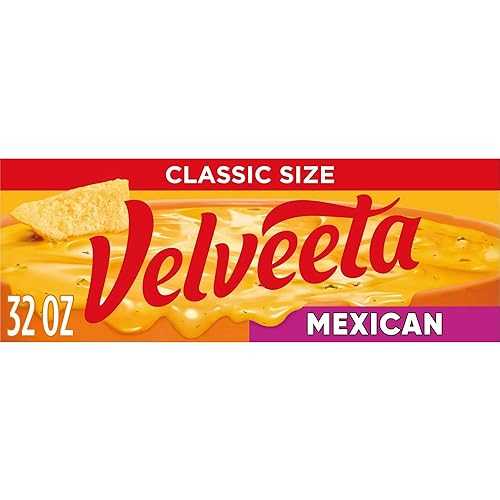 Generic Mexican Melting Cheese Dip \u0026 Sauce with Jalapeno Peppers, 32 薬局衡オンス Block (Pack of 4)