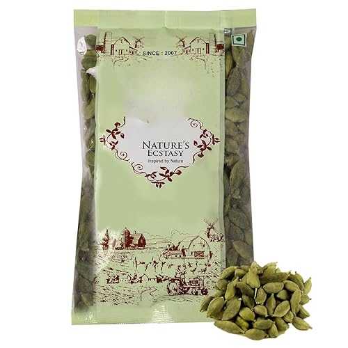 Generic Hari Elaichi l Green Cardamom, Hari Elaichi Dana [No Preservative, No Artifical Colours] Natural Cardamom -100 Gram