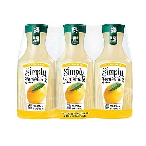 Generic Simply Lemonade Bottles, 3 pk./52 fl. 薬局衡オンス.