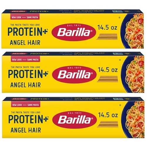 Generic Protein+ (plus) Angel Hair Pasta (Pack Of 3 Boxes), 14.5 薬局衡オンス