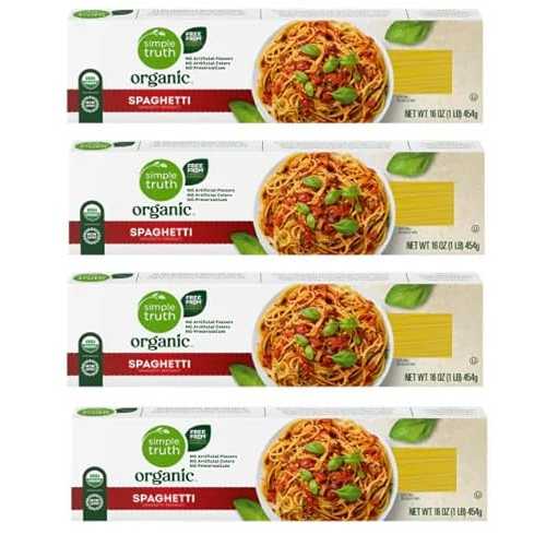 Generic Organic Spaghetti (Pack Of 4 Boxes)16 薬局衡オンス. Each.